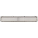 Signature Hardware Cohen 60-in Linear Shower Drain, Brushed Stainless Steel