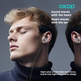 KP-238 Wired Earphones With In-Line Controls USB-C Connector Semi-In-Ear Design High Volume High Sound Quality Low Latency Gaming-Ready Hot-Selling Item In Stock