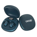 KP-226 Best-selling Bluetooth Earbuds Fabric-wrapped Mini In-ear Design With Digital Battery Display Low Latency And Ultra-long Battery Life In Stock