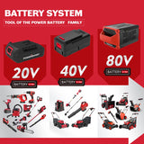 40V String Trimmer & Edger + 40V Leaf Blower Combo Kit with 4.0Ah Battery PS76500C