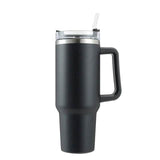 40oz Reusable Vacuum Tumbler with Insulated Double Wall and Cup Handle