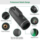 40x60 HD Optical Monocular Telescope with FMC Lens