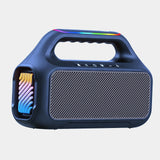 KP-865 Best-selling Wireless Bluetooth Speaker Portable Handle RGB Lighting High-quality Sound High Power In-stock Ideal For Outdoor Gatherings