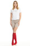 Women’s Bamboo Knee-High Socks 4-Pack – Soft & Breathable