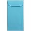 JAM PAPER #3 Coin Business Colored Envelopes - 2 1/2 x 4 1/4 - Brown Kraft Manila - 50/Pack