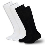 Women’s Bamboo Knee-High Socks 4-Pack – Soft & Breathable