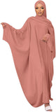 Muslim Dress for Women Pakistani Kaftan Abaya Robe + Hijab Arabic Islamic Prayer Clothes Dubai Outfits