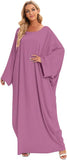 Muslim Dress for Women Pakistani Kaftan Abaya Robe + Hijab Arabic Islamic Prayer Clothes Dubai Outfits