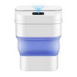Automatic Sensor Trash Can, Kitchen Smart Garbage Bin with Lid, Touchless Induction, Collapsible Design, Large Capacity Waste Basket for Home, Office, Bathroom