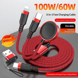 Magnetic Wireless Charging Watch Charger Type Car Data Cable