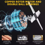 42" Heavy Duty Metal Industrial Dual Speed Air Circulation Drum Fan (SAK85191)