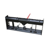 42-Inch Heavy-Duty Pallet Forks Hay Spear Skid Steer Attachment With Quick Attach (SAK16528)