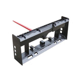 42-Inch Heavy-Duty Pallet Forks Hay Spear Skid Steer Attachment With Quick Attach (SAK16528)