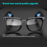 KP-Y102 Smart Glasses Day Night Use Air Conduction Waterproof Sweatproof 3-in-1 Functionality Voice Assistant Touch Control In Stock