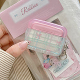 Korean-style Bow-Tie Transparent Bluetooth Earphone Case