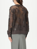 Max Mara Sweater Woman Brown