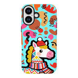Creative Cartoon-print Silicone Phone Case