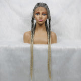 4 Strand Lace Braids Wig