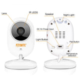 4.3" Baby Monitor 2.4Ghz Wireless Camera Video 2-Way Talk