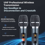 KP-10 11 12 Best-selling Universal 2.4G Wireless Microphone System1 To 2 Handheld Mics In Stock