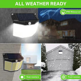 432 LED Solar Garden Wall Lights