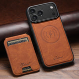 Magnetic Card Holder Two-in-one Wireless Charging Phone Case