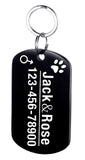 Personalized Dog ID Tag Stainless Steel Pet ID Tag
