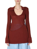 Bottega Veneta Women Ribbed Sweater