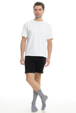 Men’s & Women’s Bamboo Diabetic Crew Socks 4-Pack