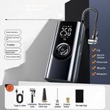 Portable Wireless Car Air Pump With Tire Pressure Monitoring