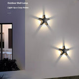 Outdoor Waterproof Starfish Made Corridor Aisle Bedroom Background Wall Decoration Wall Lamp