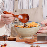 Japanese-style Household Tableware Wooden Soup Spoon