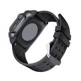44 MM Full Cover Clear Case Screen Protector with Bands for Apple iWatch 4 and 5