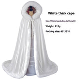 Retro Han Chinese Clothing High-grade Long Wool Cloak