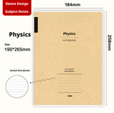 Student homework notebook-horizontal line-EVA+ cowhide-1 copy
