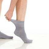 Men’s & Women’s Bamboo Diabetic Ankle Socks 4-Pack