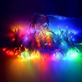 448 LED RGB Multi-color Waterproof String Fairy Curtain Lights