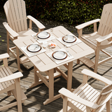 SoPoly 44" Savannah Square Bar Table
