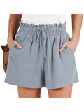 Solid-color Loose-fitting Casual Fashionable Shorts