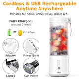 450ml Rechargeable Fruit Blender with 6 Blades