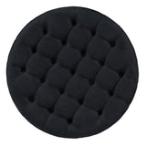 Modern Large Round Ottoman and Coffee Table 2-Tier