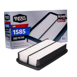 Super Tech 1585 Engine Air Filter, Replacement Filter for GM