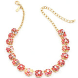 Inc Gold-Tone Pave Flower Strand Necklace, 17 + 3 Extender