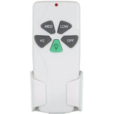 Anderic Substitute for Harbor Breeze KUJCE9103 Ceiling Fan Remote Control [FAN53TW]