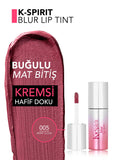 Flormar K-Spirit Blur Lip Tint Moisturizing Matte Lipstick
