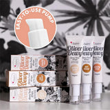 theBalm Oliver Dewy Face Drops: Achieve Radiant, Glowing Skin with this Illuminating Liquid Highlighter - Peachy Keen & Sun-Kissed Options