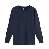 Pullover New Style Combed Pure Cotton Long Sleeve