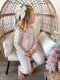 Candy Cane Lane Bamboo Christmas Pajamas - 2pc Set