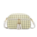 Fashion Polka Dot Four-piece Mother-in-law Bag With Tassel Crossbody