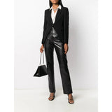Ann Demeulemeester Black Jackets - Cropped Jackets Women